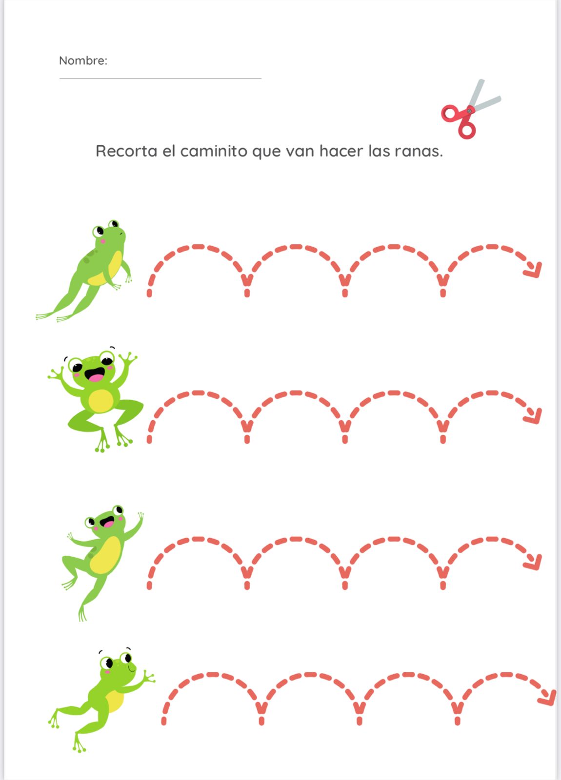 🖐 Cuadernillo de Motricidad: Recorte y Trazos ✂🧠