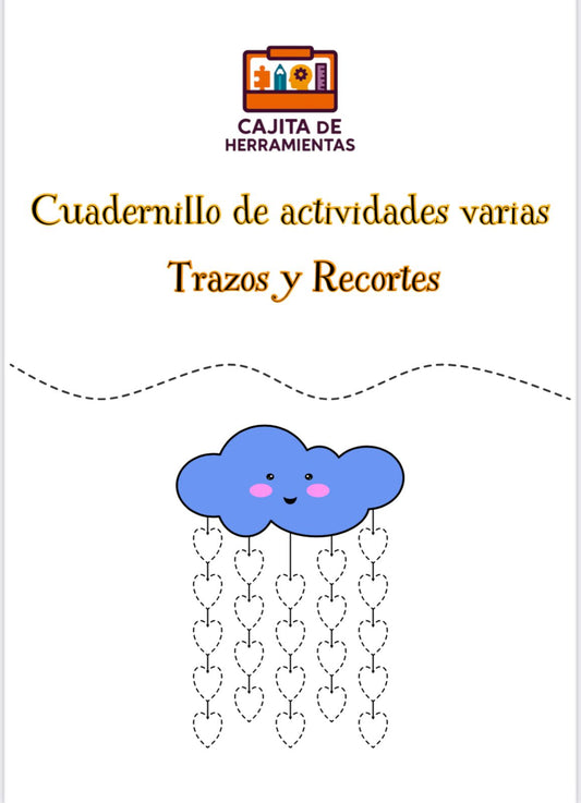 🖐 Cuadernillo de Motricidad: Recorte y Trazos ✂🧠