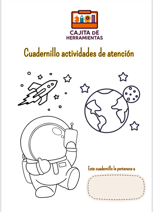 🧠 Cuadernillo de Atención y Concentración 🎯